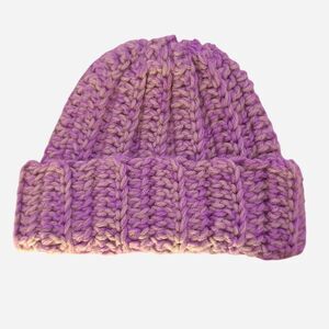 Unbranded Women's Brown and Pink Hat